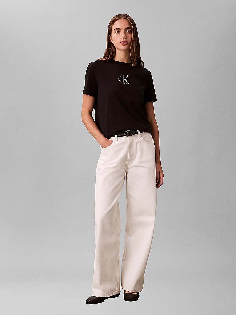 Calvin Klein Jeans Graphic Intense T-shirt Black XS 2
